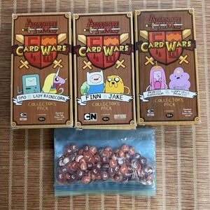 Adventure Time - Card Wars - 3 Deck Lot Finn Vs Jake, BMO, Princesses
